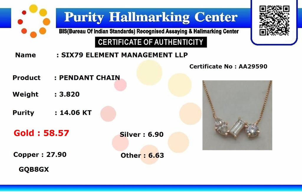 RD SIXPS001P (With Chain)