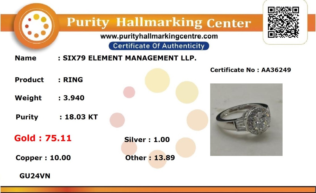 RD SIXLR0187P (18K)