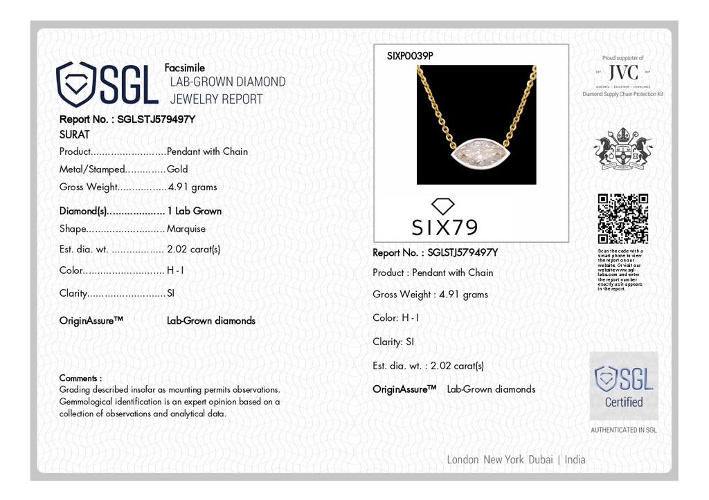 RD SIXP0039P(WITH CHAIN)