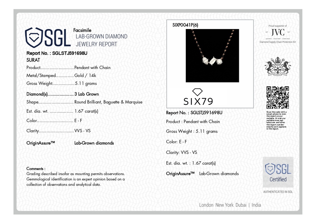 RD SIXP0041P(6)(WITH CHAIN)