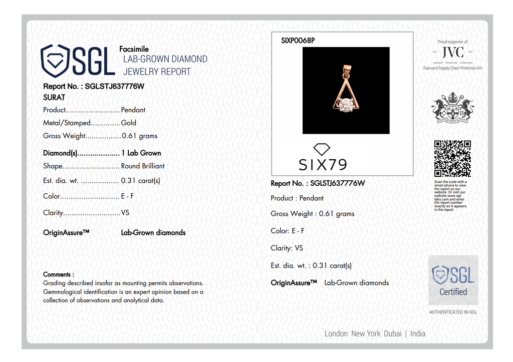 SIXP0068P(WITHOUT CHAIN)