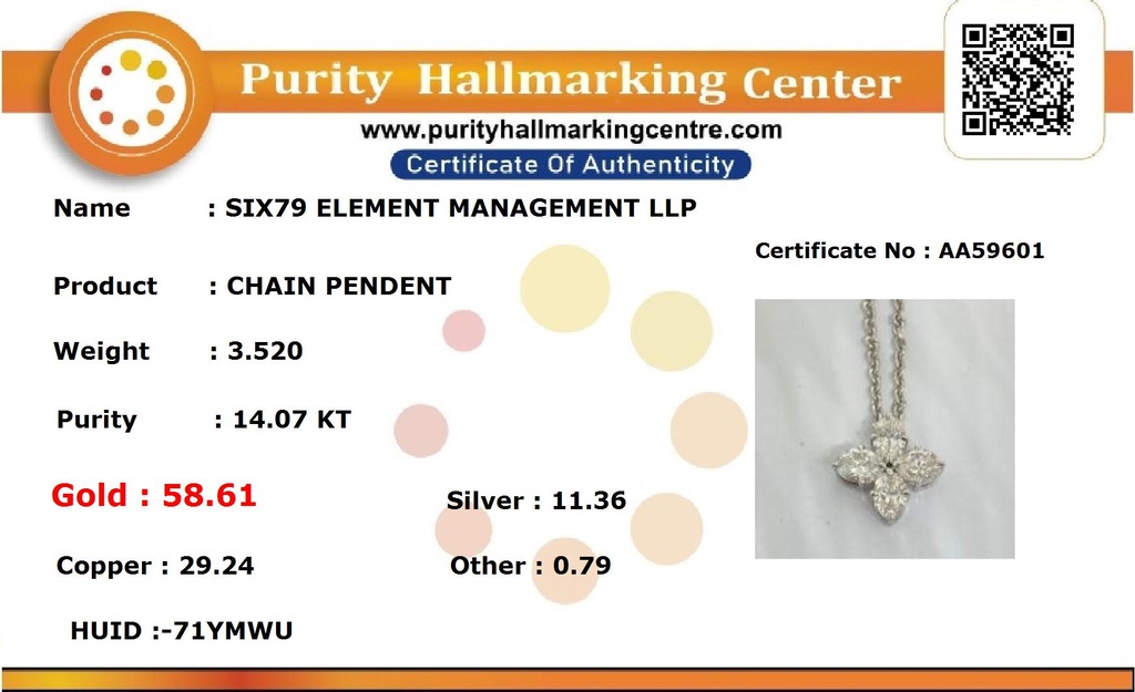 RD SIXP0037P (WITH CHAIN)