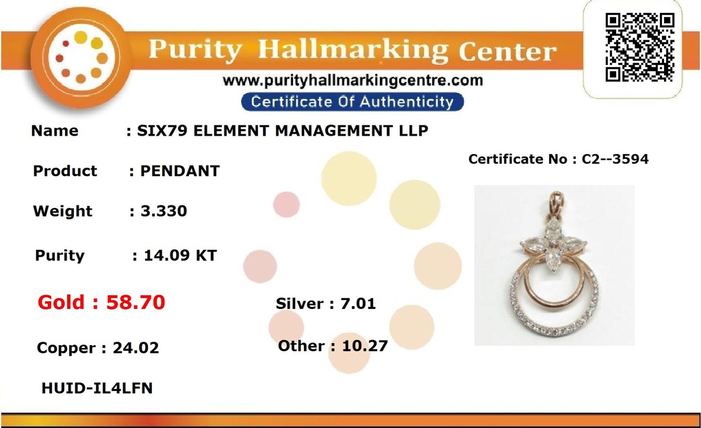 RD SIXP001R (WITHOUT CHAIN)